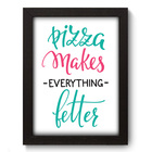 Quadro Decorativo - Pizza - 19cm X 25cm - 226qdrp