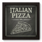 Quadro Decorativo - Pizza - 22cm X 22cm - 055qdcp