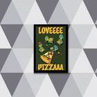 Quadro Decorativo Pizza Lovers 45x34cm A3 (45 X 34)