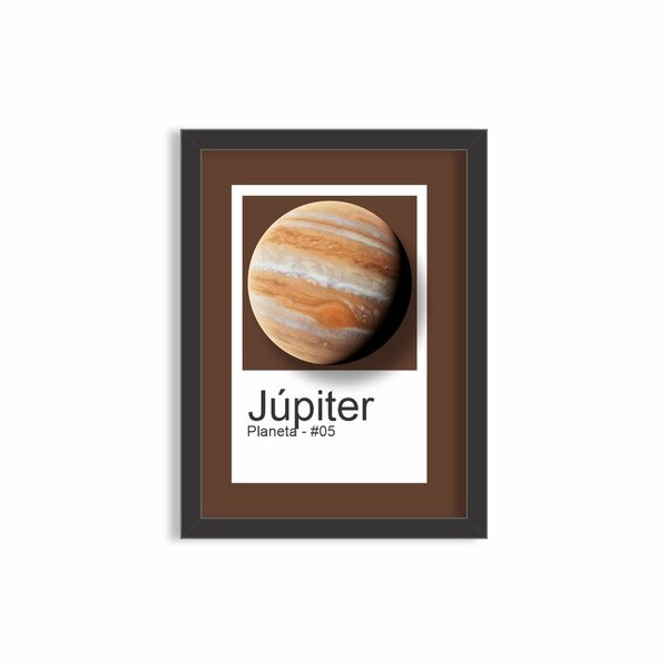 Quadro Decorativo Planeta Júpiter