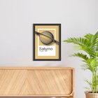 Quadro Decorativo Planeta Saturno