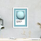 Quadro Decorativo Planeta Urano