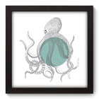 Quadro Decorativo - Polvo - 22cm X 22cm - 033qdsp