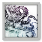 Quadro Decorativo - Polvo - 33cm X 33cm - 226qdsb