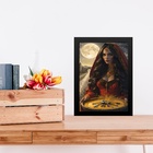 Quadro Decorativo Pombagira 7 Chaves 45x34cm - Com Vidro Mold