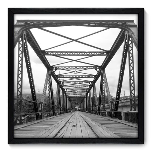 Quadro Decorativo - Ponte - 50cm X 50cm - 091qnpcp