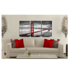 Quadro Decorativo Ponte Golden Gate  70x150 Trio