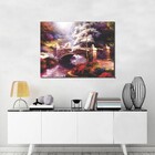 Quadro Decorativo Ponte Na Floresta