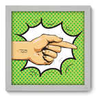 Quadro Decorativo - Pop Art - 22cm X 22cm - 161qdvb