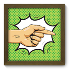 Quadro Decorativo - Pop Art - 22cm X 22cm - 161qdvm