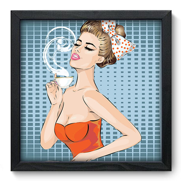 Quadro Decorativo - Pop Art - 33cm X 33cm - 165qdvp