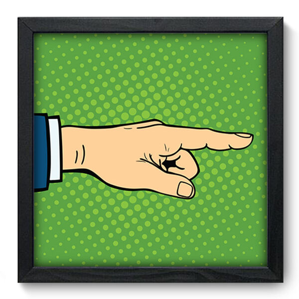 Quadro Decorativo - Pop Art - 33cm X 33cm - 173qdvp