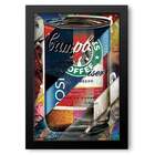 Quadro Decorativo Pop Art Campbell Soup  20x30cm