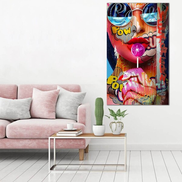 Quadro Decorativo Pop Art Moderno