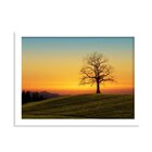 Quadro Decorativo Por Do Sol Horizonte