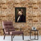 Quadro Decorativo Porco Nobre 45x34cm A3 (45 X 34)