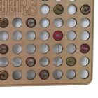 Quadro Decorativo Porta Tampinhas Em Mdf 50x30 Horizontal - D