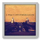 Quadro Decorativo - Possibilidades - 33cm X 33cm - 054qdrb