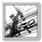 Quadro Decorativo - Poste - 33cm X 33cm - 029qnubb