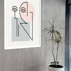 Quadro Decorativo Poster Cubismo Picasso  - 70x50cm Moldura P