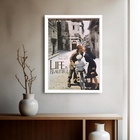 Quadro Decorativo Poster Filme A Vida É Bela  - 70x50cm Moldu