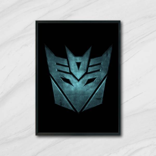 Quadro Decorativo Poster Transformers 45x34cm A3 (45 X 34)