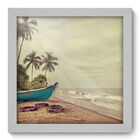Quadro Decorativo - Praia - 22cm X 22cm - 093qnpab