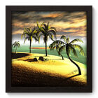 Quadro Decorativo - Praia - 22cm X 22cm - 094qnpap