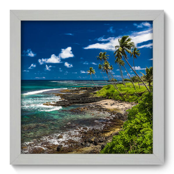 Quadro Decorativo - Praia - 22cm X 22cm - 103qnpab
