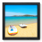 Quadro Decorativo - Praia - 33cm X 33cm - 049qnpbp