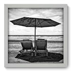 Quadro Decorativo - Praia - 33cm X 33cm - 111qdpb