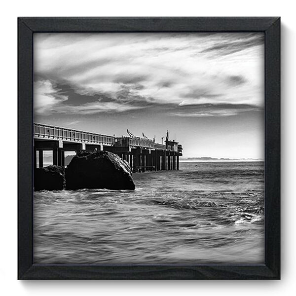 Quadro Decorativo - Praia - 33cm X 33cm - 113qdpp