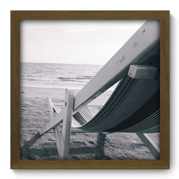 Quadro Decorativo - Praia - 33cm X 33cm - 119qdpm