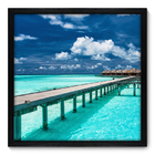 Quadro Decorativo - Praia - 50cm X 50cm - 082qnpcp