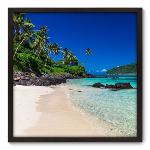 Quadro Decorativo - Praia - 70cm X 70cm - 102qnpdp