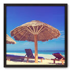 Quadro Decorativo - Praia - 70cm X 70cm - 129qnpdp