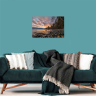 Quadro Decorativo Praia Caribenha 20x28