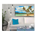 Quadro Decorativo Praia Coqueiros 55x100 Cm