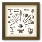 Quadro Decorativo - Prataria - 22cm X 22cm - 021qdcm
