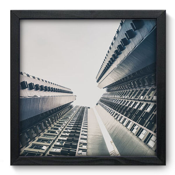 Quadro Decorativo - Prédios - 33cm X 33cm - 024qnubp