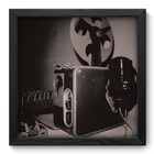 Quadro Decorativo - Projetor Antigo - 33cm X 33cm - 004qdhp