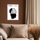 Quadro Decorativo Psicologia Bauhaus 45x34cm - Com Vidro Mold