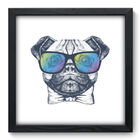 Quadro Decorativo - Pug - 33cm X 33cm - 010qnsbp