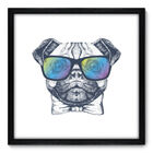 Quadro Decorativo - Pug - 50cm X 50cm - 010qnscp