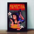Quadro Decorativo Pulp Fiction  30x45cm