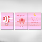 Quadro Decorativo Quarto Infantil Meu Pequeno Amor Menina