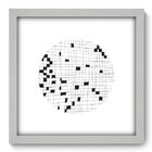 Quadro Decorativo - Rabiscos - 33cm X 33cm - 182qnabb