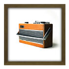 Quadro Decorativo - Rádio - 33cm X 33cm - 056qdvm