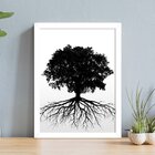 Quadro Decorativo Raiz Da Sabedoria