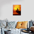 Quadro Decorativo Rei Leao Simba E Mufasa 20x25